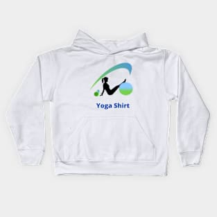 Yoga Shirt Kids Hoodie